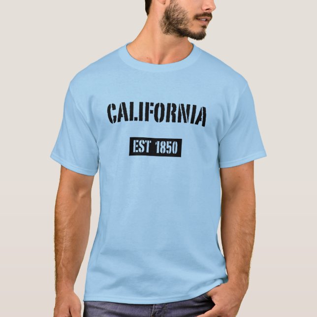 California EST 1850 T-Shirt (Front)