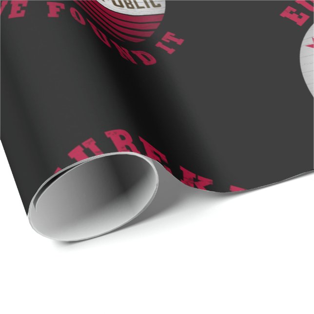 CALIFORNIA EUREKA STATE FLAG WRAPPING PAPER (Roll Corner)