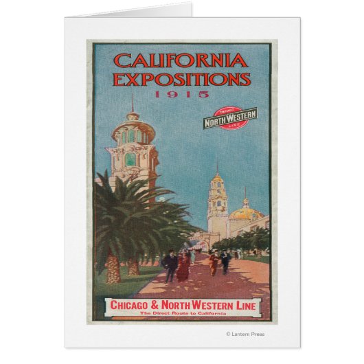 California Expositions Poster #1 Cards (Front)