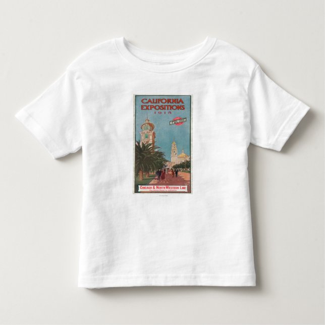 California Expositions Poster #1 Toddler T-shirt (Front)
