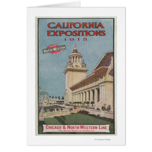 California Expositions Poster #2 Cards (Front)