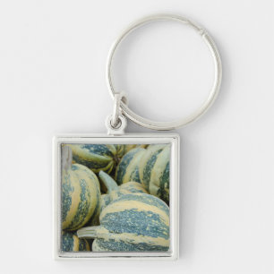 California. Fall Harvest In California Keychain
