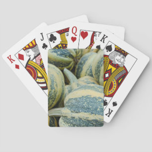 California. Fall Harvest In California Poker Cards