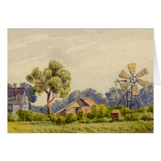 California Farm, Near Stockton Cards