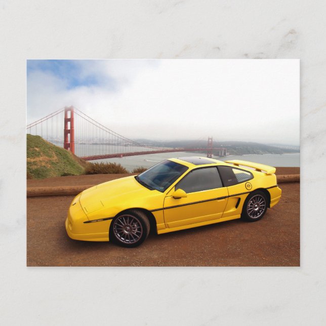 California Fiero Postcard (Front)
