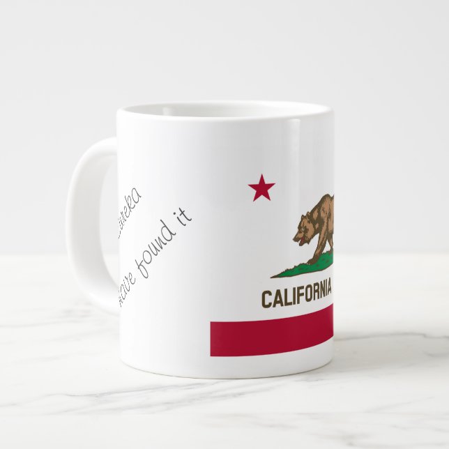 California Flag and Motto Mug (Front Left)