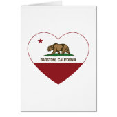 california flag barstow heart (Front)