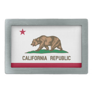 California Flag Belt Buckle
