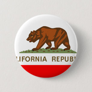 California Flag Button