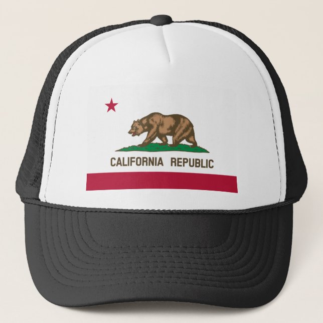 California Flag Hat (Front)