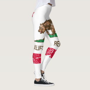 California Flag Leggings