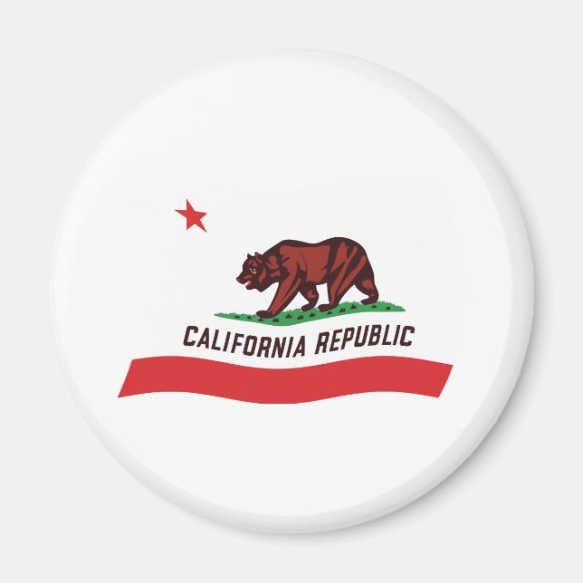 California Flag Magnet (Front)