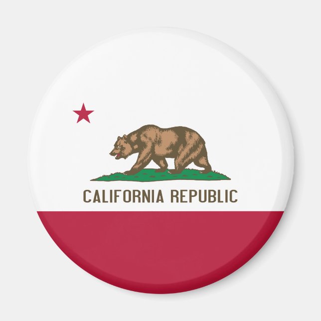 California Flag Magnet (Front)