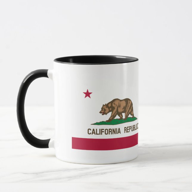 California Flag Mug (Left)