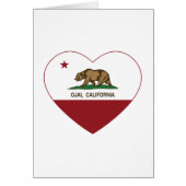 california flag ojai heart (Front)
