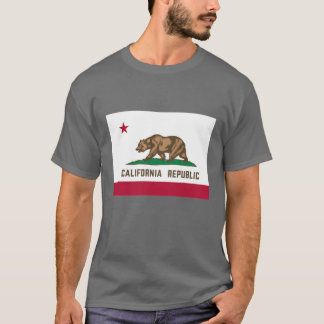 California flag Oversized 2 T-Shirt