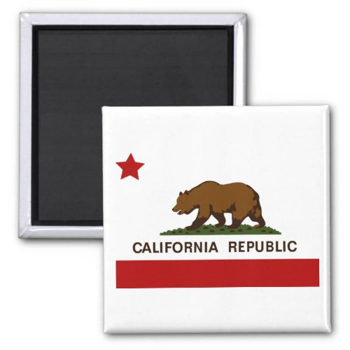 California Flag  Patriotic Magnet