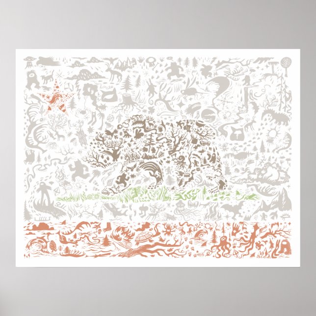 California Flag Poster (Front)