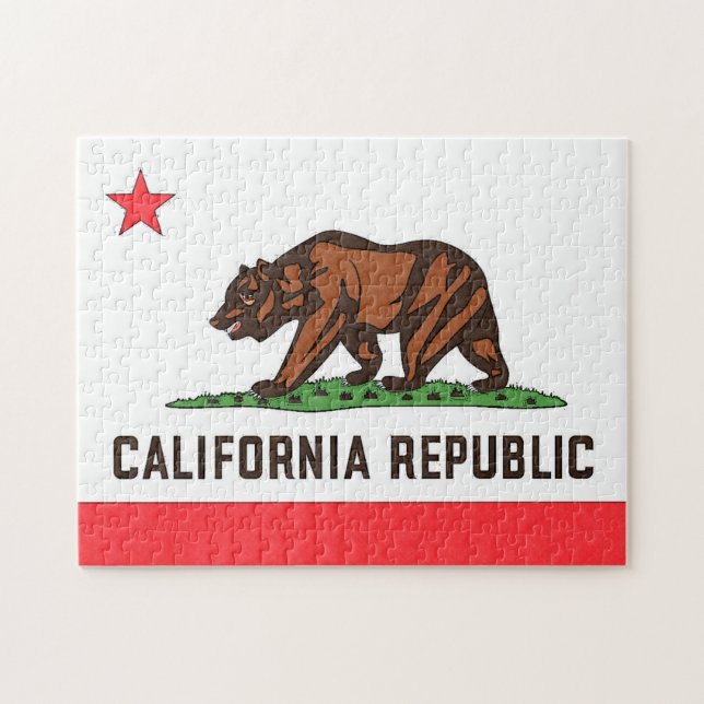 CALIFORNIA FLAG Puzzle (Horizontal)