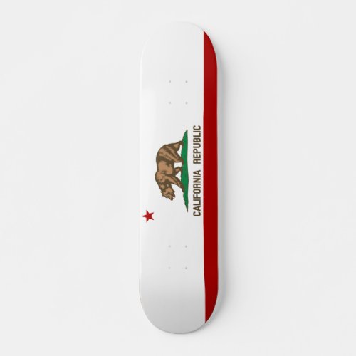 California flag skateboard