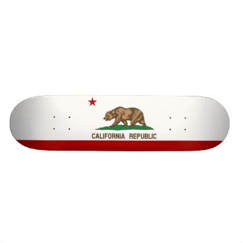 California Flag Skateboard by Pir1900 at Zazzle