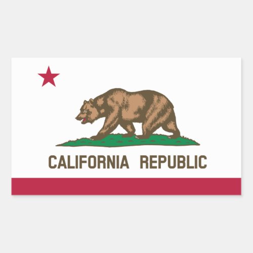 California Flag Sticker