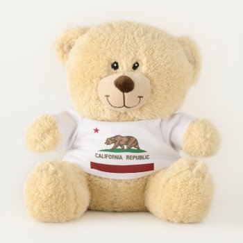 California Flag Teddy Bear by Pir1900 at Zazzle