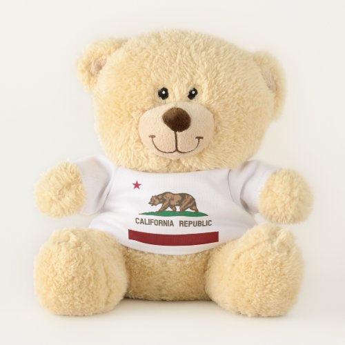 California flag teddy bear