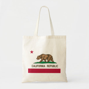 California Flag Tote Bag
