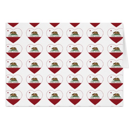 california flag tujunga heart (Front Horizontal)
