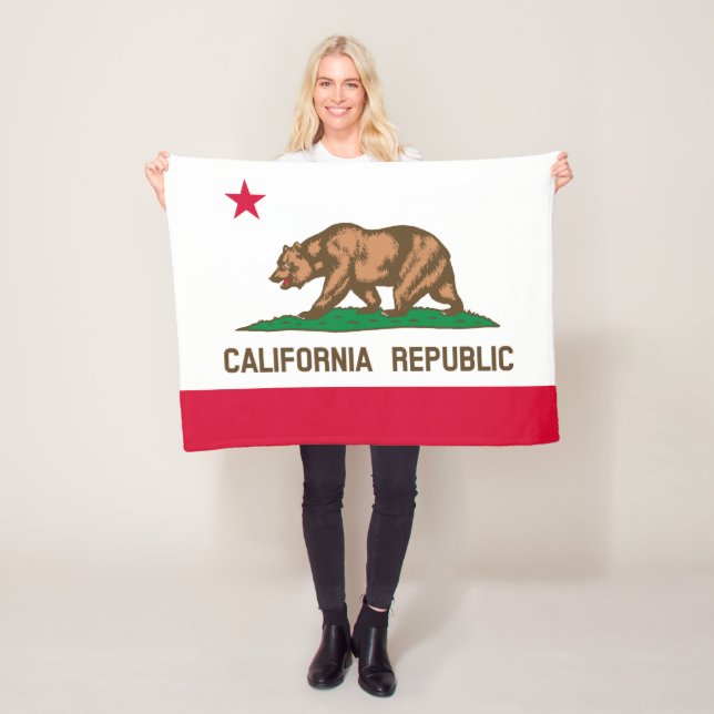California Fleece Blanket (In Situ)