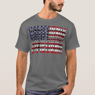 California Flip Text effect T-Shirt