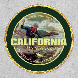 California Fly Fishing Patch