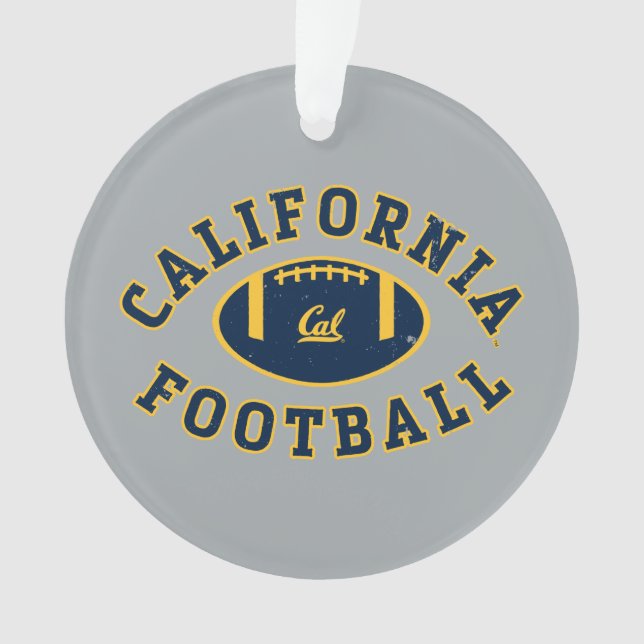 California Football | Cal Berkeley 5 Ornament (Front)
