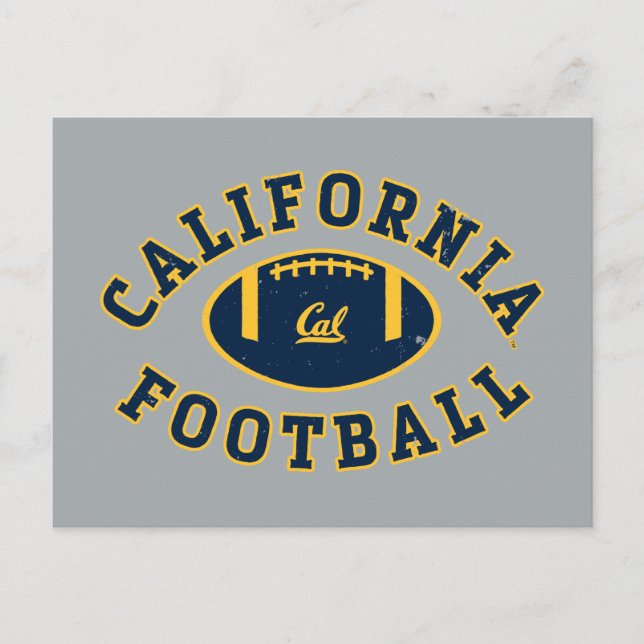 California Football | Cal Berkeley 5 Postcard (Front)