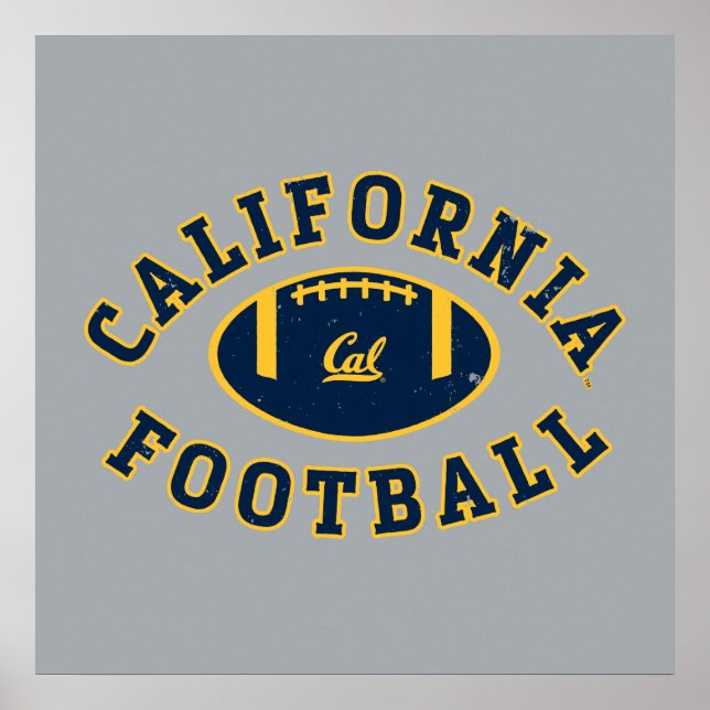 California Football | Cal Berkeley 5 Poster (Front)