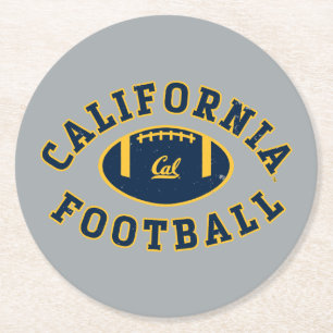 California Football Cal Berkeley 5 Round Paper Coaster
