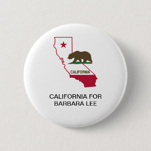 CALIFORNIA for Barbara Lee SENATE  Button