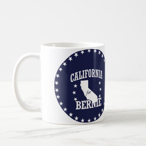 CALIFORNIA FOR BERNIE SANDERS COFFEE MUG