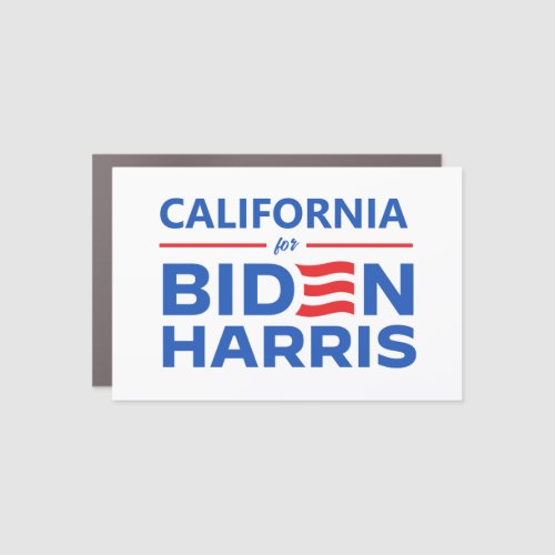 California for Biden Harris Car Magnet