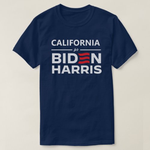 California for Biden Harris T_Shirt