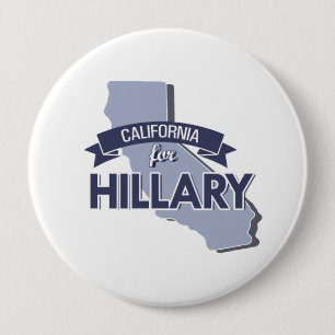 CALIFORNIA FOR HILLARY BUTTON
