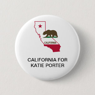 CALIFORNIA for Katie Porter SENATE  Button