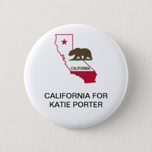 CALIFORNIA for Katie Porter SENATE  Button