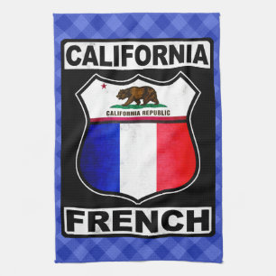 California French American  Kitchen Towel