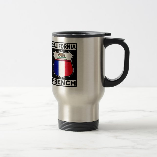 California French American Travel Mug (Right)