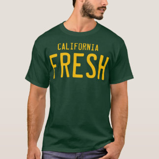 California Fresh License Plate T-Shirt