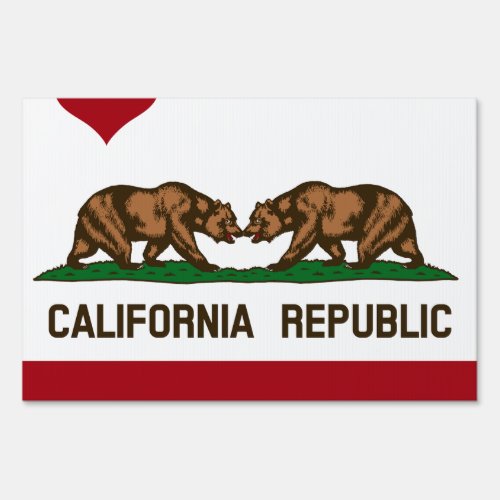 CALIFORNIA GAY MARRIAGE FLAG SQUARE _png Yard Sign
