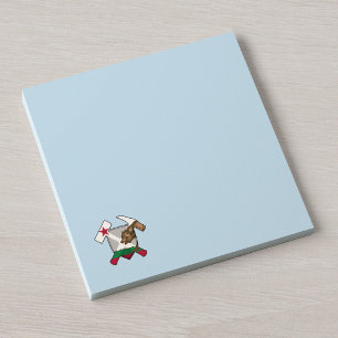 California Geologist's Rock Hammer Flag Logo Post-it Notes