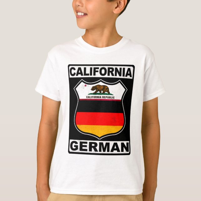 California German American T-Shirt (Front)